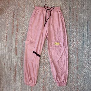 SHEIN Patched Detailed Flap Pocket Side Pants